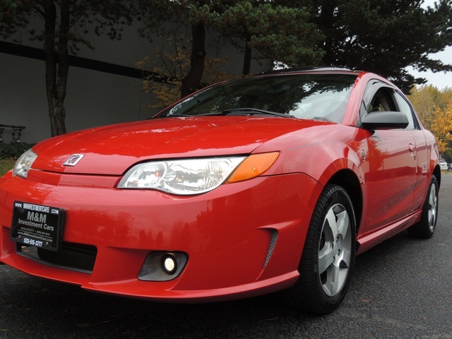 2007 Saturn Ion 3/ Coupe 4-Door/ 5-Speed Manual/Leather/moonroof