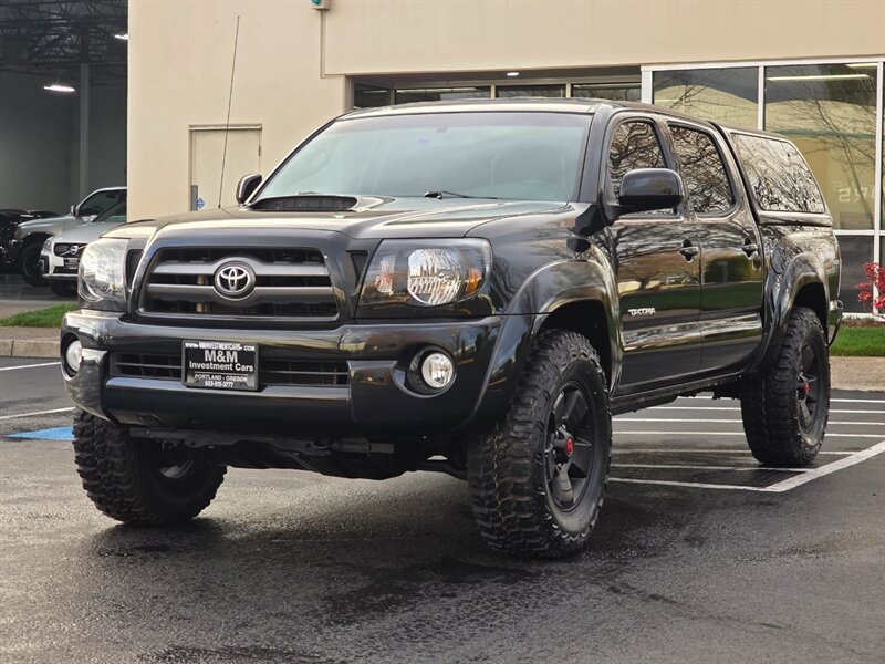 2010 Toyota Tacoma DOUBLE CAB 4X4 TRD V6 NEW LIFT+TIRES 1-OWNER  118K  / EXCELLENT SERVICE HISTORY / CLEAN
