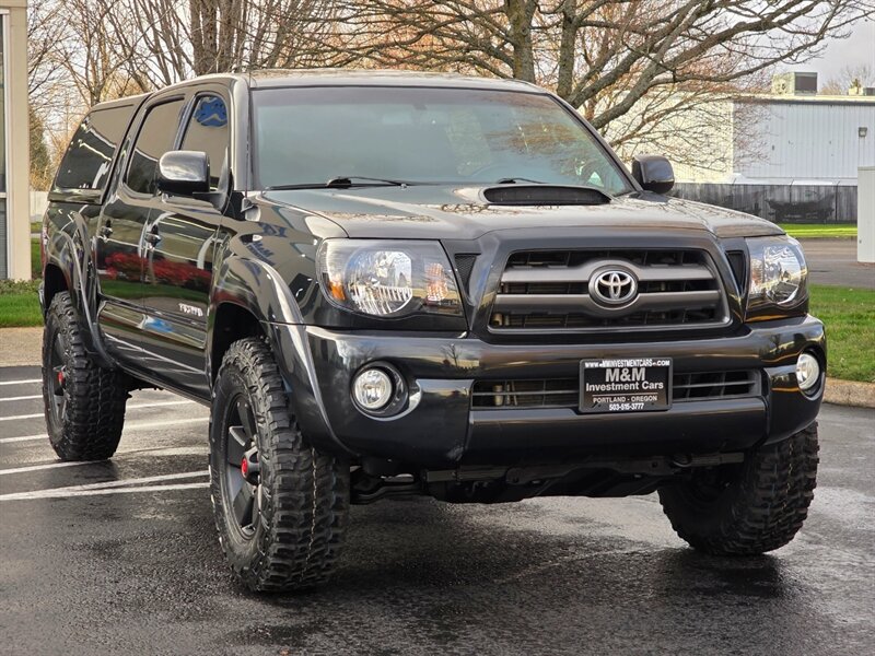 2010 Toyota Tacoma DOUBLE CAB 4X4 TRD V6 NEW LIFT+TIRES 1-OWNER  118K  / EXCELLENT SERVICE HISTORY / CLEAN