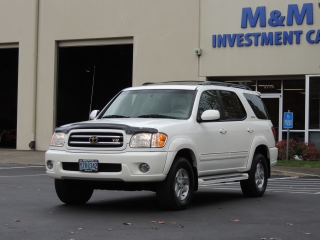 2002 Toyota Sequoia Limited Edition 3rd Row Seats 4WD DVD 1-Owner   - Photo 1 - Portland, OR 97217