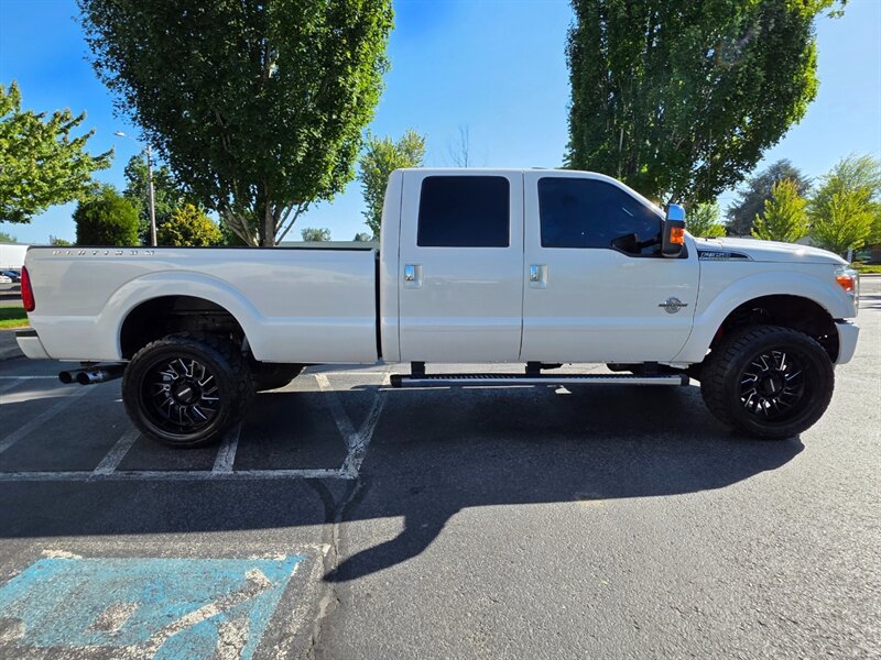 2015 Ford F-350 Platinum 4X4 LONG BED 6.7L DIESEL Sunroof / LIFTED / TURBO / LEATHER / FULLY LOADED - Photo 4 - Portland, OR 97217