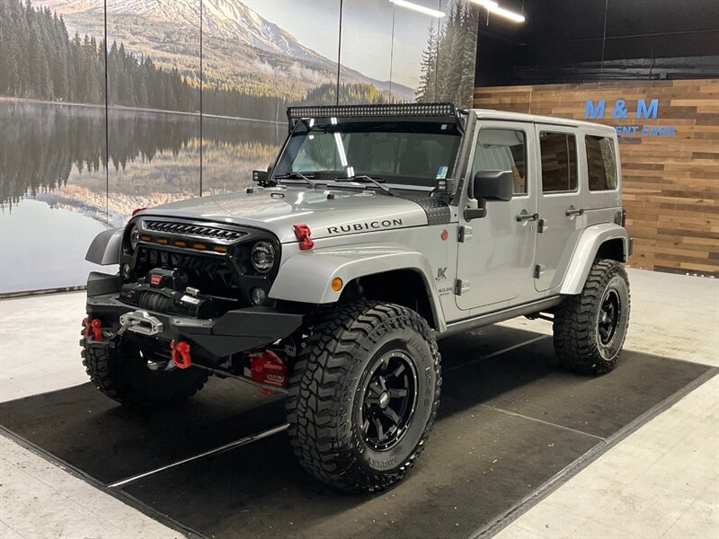 2014 Jeep Wrangler Unlimited Rubicon 4X4 / CUSTOM BUILT / LIFTED  / Leather & Heated Seats / LIFTED w. 37 " MUD TIRES / CUSTOM BUILT / 58,000 MILES - Photo 1 - Gladstone, OR 97027