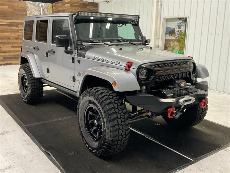 2014 Jeep Wrangler Unlimited Rubicon 4X4 / CUSTOM BUILT / LIFTED  / Leather & Heated Seats / LIFTED w. 37 " MUD TIRES / CUSTOM BUILT / 58,000 MILES - Photo 2 - Gladstone, OR 97027