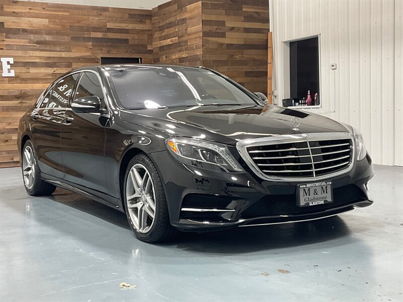 2014 Mercedes-Benz S 550 4MATIC AWD V8 Twin Turbo / NEW TIRES  / Rear Seat Entertainment Pkg - Photo 2 - Gladstone, OR 97027