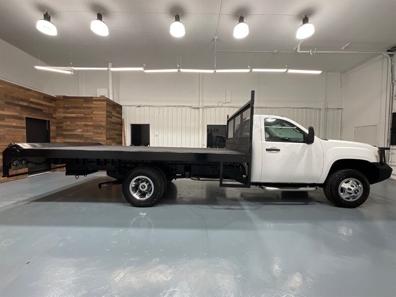 2013 GMC Sierra 3500 HD SLE Regular Cab 4X4 / 6.6L DIESEL / DUALLY / FLAT BED 15ft Length 8.5ft Width / Allison Transmission - Photo 4 - Gladstone, OR 97027
