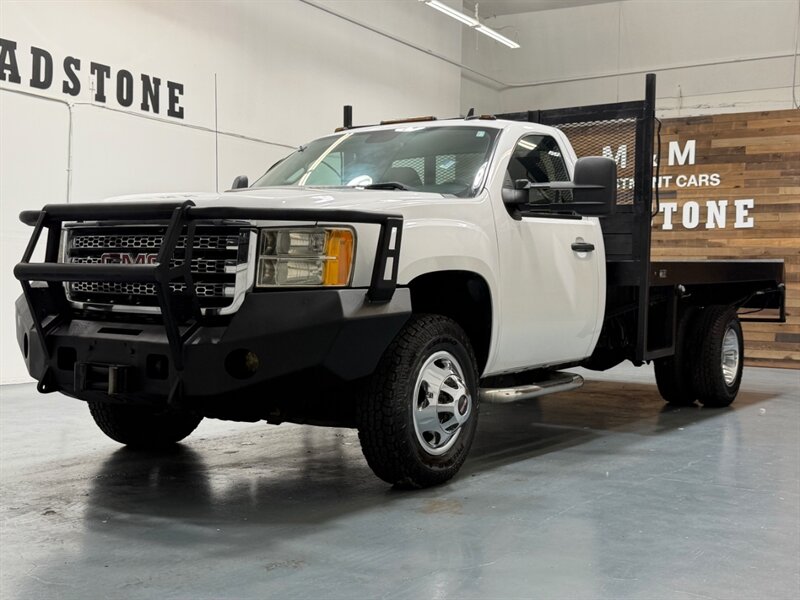 2013 GMC Sierra 3500 3500HD SLE 4X4 / 6.6L DURAMAX DIESEL /DUALLY /FLAT BED /REGULAR CAB / LOCAL w. ZERO RUST - Photo 51 - Gladstone, OR 97027