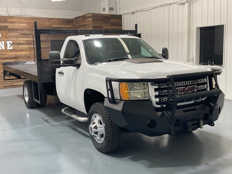 2013 GMC Sierra 3500 HD SLE Regular Cab 4X4 / 6.6L DIESEL / DUALLY / FLAT BED 15ft Length 8.5ft Width / Allison Transmission - Photo 2 - Gladstone, OR 97027