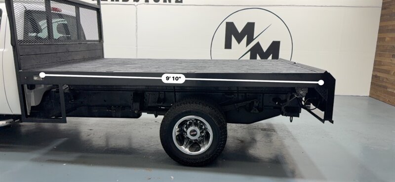 2013 GMC Sierra 3500 3500HD SLE 4X4 / 6.6L DURAMAX DIESEL /DUALLY /FLAT BED /REGULAR CAB / LOCAL w. ZERO RUST - Photo 11 - Gladstone, OR 97027
