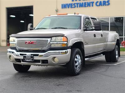 2006 GMC Sierra 3500 DUALLY 4X4 / 6.6 DURAMAX / ALLISON / 1-OWNER / LBZ  / DIESEL / LONG BED / 1-TON