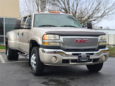 2006 GMC Sierra 3500 DUALLY 4X4 / 6.6 DURAMAX / ALLISON / 1-OWNER / LBZ  / DIESEL / LONG BED / 1-TON