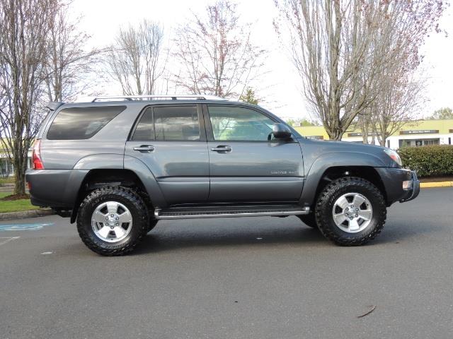 2003 Toyota 4Runner LIMITED / V6 4WD / LEATHER / DIFF LOCK / LIFTED