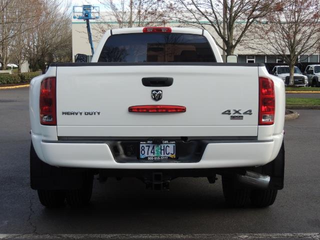 2006 Dodge Ram 3500 SLT / 4X4 / 5.9L CUMMINS DIESEL / LEATHER / DUALLY   - Photo 6 - Portland, OR 97217