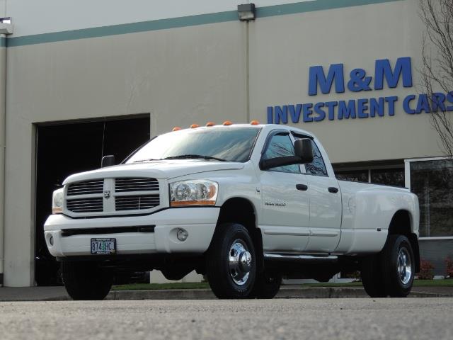 2006 Dodge Ram 3500 SLT / 4X4 / 5.9L CUMMINS DIESEL / LEATHER / DUALLY   - Photo 36 - Portland, OR 97217