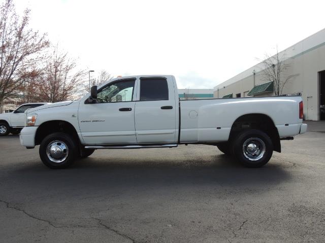 2006 Dodge Ram 3500 SLT / 4X4 / 5.9L CUMMINS DIESEL / LEATHER / DUALLY   - Photo 3 - Portland, OR 97217