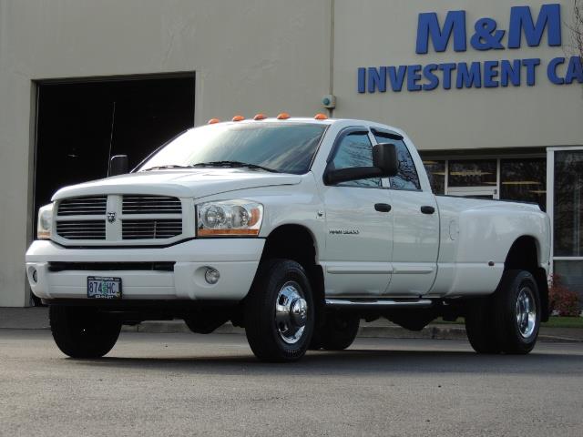 2006 Dodge Ram 3500 SLT / 4X4 / 5.9L CUMMINS DIESEL / LEATHER / DUALLY   - Photo 40 - Portland, OR 97217