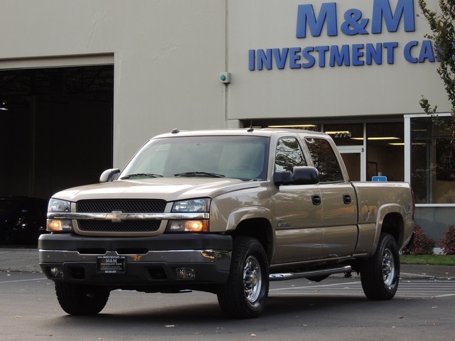 2004 Chevrolet Silverado 2500 LT / 4X4 / 6.6L DIESEL / Leather / DVD / 1-OWNER   - Photo 1 - Portland, OR 97217