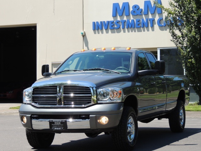 2007 Dodge Ram 3500 Laramie / 4X4 / 6.7L Cummins Diesel / 1-OWNER   - Photo 41 - Portland, OR 97217