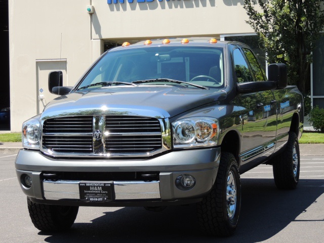 2007 Dodge Ram 3500 Laramie / 4X4 / 6.7L Cummins Diesel / 1-OWNER   - Photo 45 - Portland, OR 97217