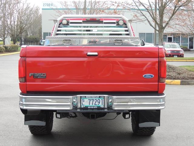 1997 Ford F-350 XLT REG CAB / 4X4 / 7.3L DIESEL / LIFTED LIFTED   - Photo 6 - Portland, OR 97217