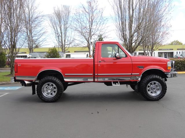 1997 Ford F-350 XLT REG CAB / 4X4 / 7.3L DIESEL / LIFTED LIFTED   - Photo 4 - Portland, OR 97217