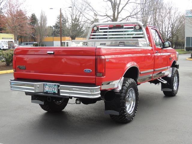 1997 Ford F-350 XLT REG CAB / 4X4 / 7.3L DIESEL / LIFTED LIFTED   - Photo 8 - Portland, OR 97217