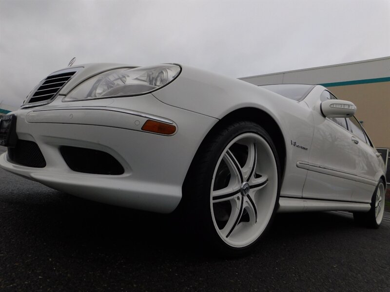 2004 Mercedes-Benz S 55 AMG V8 Supercharged / Adaptive Cruise /LOADED   - Photo 25 - Portland, OR 97217