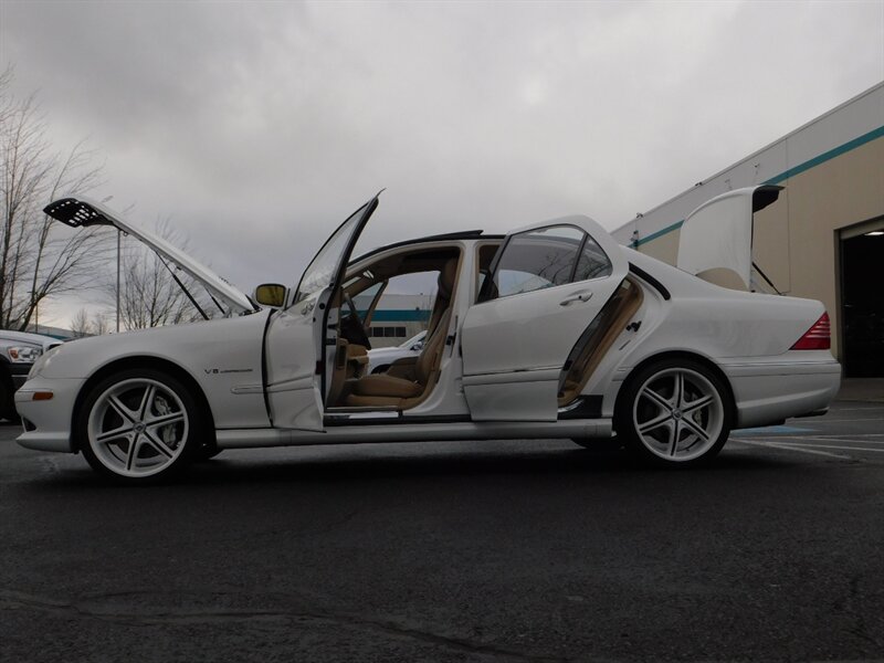 2004 Mercedes-Benz S 55 AMG V8 Supercharged / Adaptive Cruise /LOADED   - Photo 30 - Portland, OR 97217