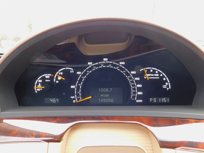 2004 Mercedes-Benz S 55 AMG V8 Supercharged / Adaptive Cruise /LOADED   - Photo 42 - Portland, OR 97217