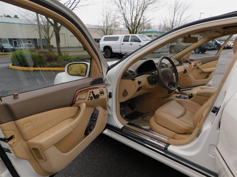 2004 Mercedes-Benz S 55 AMG V8 Supercharged / Adaptive Cruise /LOADED   - Photo 9 - Portland, OR 97217