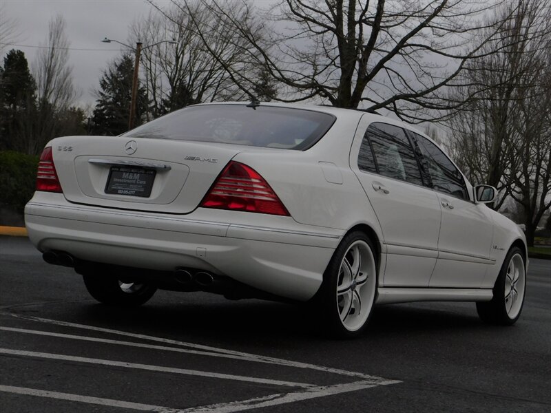 2004 Mercedes-Benz S 55 AMG V8 Supercharged / Adaptive Cruise /LOADED   - Photo 8 - Portland, OR 97217