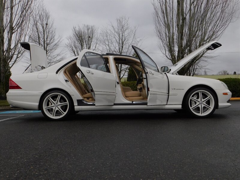 2004 Mercedes-Benz S 55 AMG V8 Supercharged / Adaptive Cruise /LOADED   - Photo 35 - Portland, OR 97217