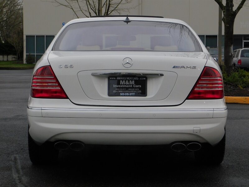 2004 Mercedes-Benz S 55 AMG V8 Supercharged / Adaptive Cruise /LOADED   - Photo 6 - Portland, OR 97217