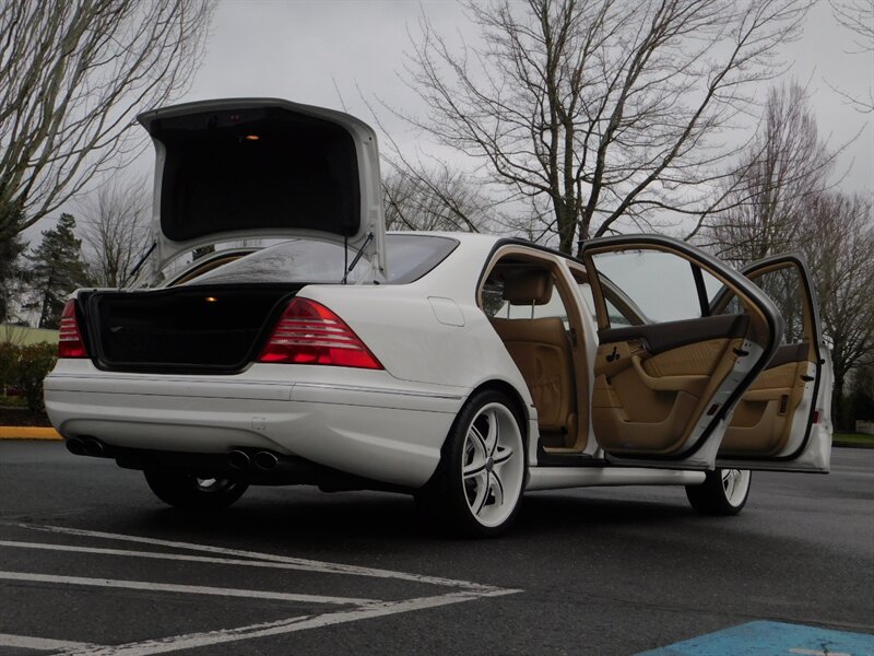 2004 Mercedes-Benz S 55 AMG V8 Supercharged / Adaptive Cruise /LOADED   - Photo 34 - Portland, OR 97217