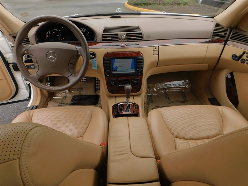 2004 Mercedes-Benz S 55 AMG V8 Supercharged / Adaptive Cruise /LOADED   - Photo 16 - Portland, OR 97217