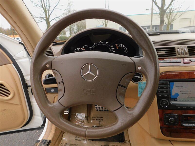 2004 Mercedes-Benz S 55 AMG V8 Supercharged / Adaptive Cruise /LOADED   - Photo 41 - Portland, OR 97217