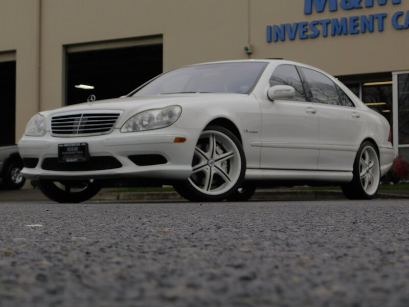 2004 Mercedes-Benz S 55 AMG V8 Supercharged / Adaptive Cruise /LOADED   - Photo 49 - Portland, OR 97217