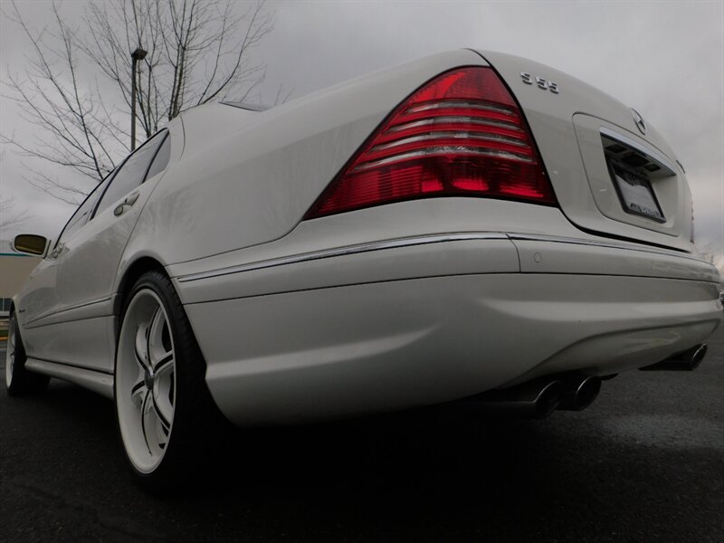 2004 Mercedes-Benz S 55 AMG V8 Supercharged / Adaptive Cruise /LOADED   - Photo 27 - Portland, OR 97217