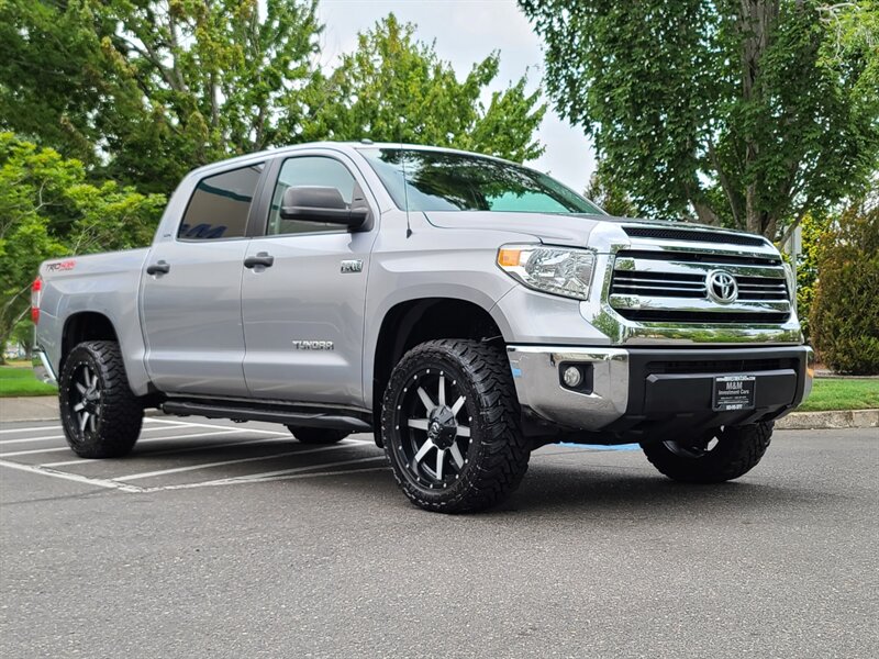 2017 Toyota Tundra Crew Max 5.7L V8 / 4X4 / TRD OFF ROAD / LIFTED  / FUEL WHEELS / TOYO TIRES / Factory Warranty / ONLY 37K Miles - Photo 2 - Portland, OR 97217