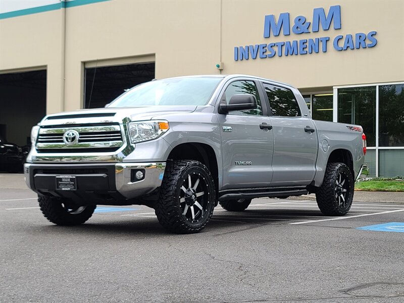 2017 Toyota Tundra Crew Max 5.7L V8 / 4X4 / TRD OFF ROAD / LIFTED  / FUEL WHEELS / TOYO TIRES / Factory Warranty / ONLY 37K Miles - Photo 1 - Portland, OR 97217