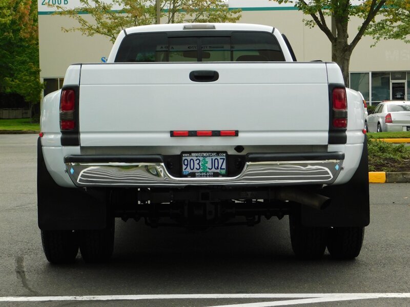 2001 Dodge Ram 3500 SLT Quad Cab 4X4 DUALLY 5.9L CUMMINS DIESEL LOW MI   - Photo 6 - Portland, OR 97217