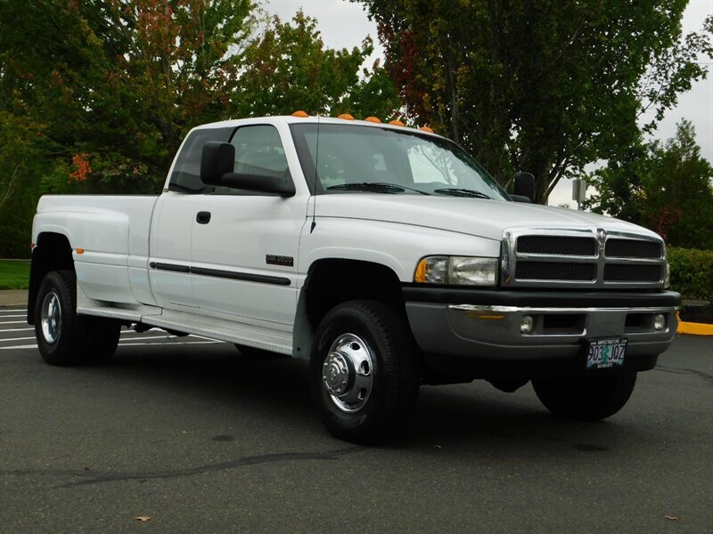 2001 Dodge Ram 3500 SLT Quad Cab 4X4 DUALLY 5.9L CUMMINS DIESEL LOW MI   - Photo 2 - Portland, OR 97217