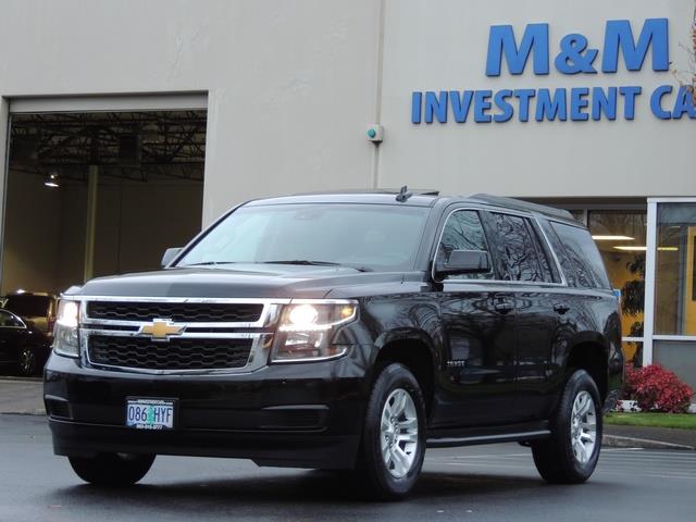 2015 Chevrolet Tahoe LT / 4WD / DVD / Backup Cam/ Blind Spot / Leather   - Photo 1 - Portland, OR 97217