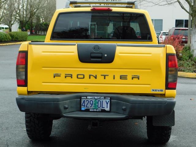 2001 Nissan Frontier XE 4-dr / OFF ROAD 4X4 / Crew Cab / V6 / MANUAL !!   - Photo 6 - Portland, OR 97217