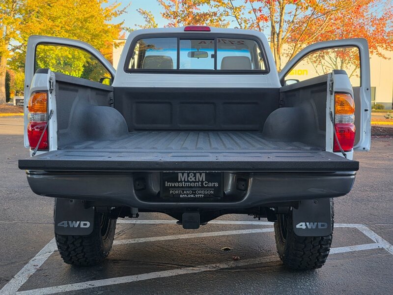 2001 Toyota Tacoma SINGLE CAB 4-CYL 2.7L / 4X4 / 5-SPEED / 1-OWNER / MANUAL TRANSMISSION / 165K MILES / NEW LIFT + WHEELS + TIRES / IMMACULATE - Photo 21 - Portland, OR 97217