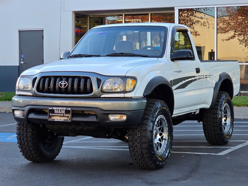 2001 Toyota Tacoma SINGLE CAB 4-CYL 2.7L / 4X4 / 5-SPEED / 1-OWNER / MANUAL TRANSMISSION / 165K MILES / NEW LIFT + WHEELS + TIRES / IMMACULATE - Photo 1 - Portland, OR 97217