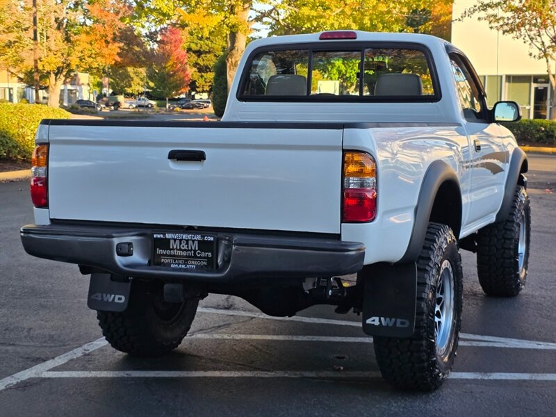 2001 Toyota Tacoma SINGLE CAB 4-CYL 2.7L / 4X4 / 5-SPEED / 1-OWNER / MANUAL TRANSMISSION / 165K MILES / NEW LIFT + WHEELS + TIRES / IMMACULATE - Photo 8 - Portland, OR 97217