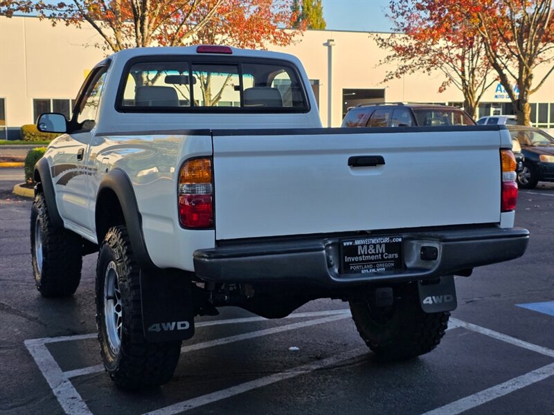 2001 Toyota Tacoma SINGLE CAB 4-CYL 2.7L / 4X4 / 5-SPEED / 1-OWNER / MANUAL TRANSMISSION / 165K MILES / NEW LIFT + WHEELS + TIRES / IMMACULATE - Photo 7 - Portland, OR 97217