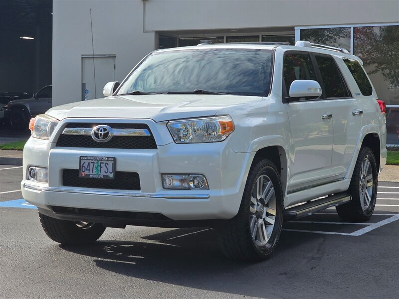 2012 Toyota 4Runner LIMITED 4X4 V6 / 3RD SEA / FULLY LOADED / 1-OWNER  / 7-PASSENGER / NAVi / CAM / HEATED LEATHER / IMMACULATE !! - Photo 1 - Portland, OR 97217