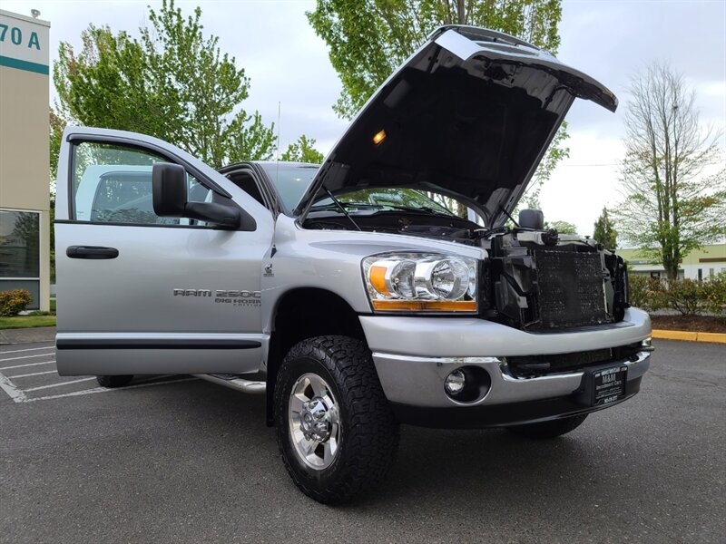 2006 Dodge Ram 2500 SLT  DIESEL / 8-FOOT BED/ BF GOODRICH TIRES / MATCHING CANOPY / 1-OWNER / LIFTED !! - Photo 30 - Portland, OR 97217