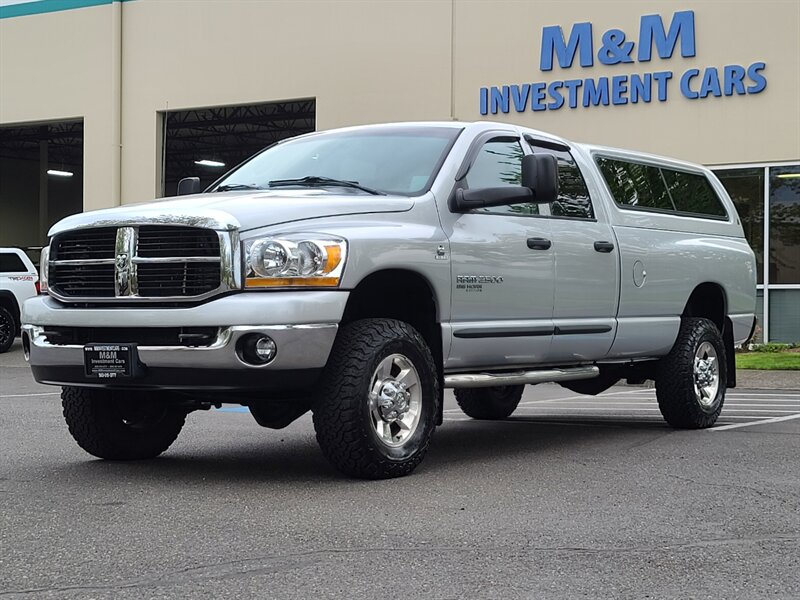 2006 Dodge Ram 2500 SLT  DIESEL / 8-FOOT BED/ BF GOODRICH TIRES / MATCHING CANOPY / 1-OWNER / LIFTED !! - Photo 54 - Portland, OR 97217